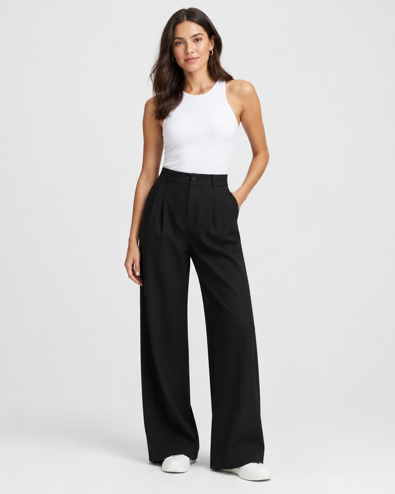 Calça Pantalona Preta